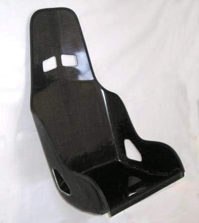Drag Racing Carbon Fiber Seat (18" Wide)