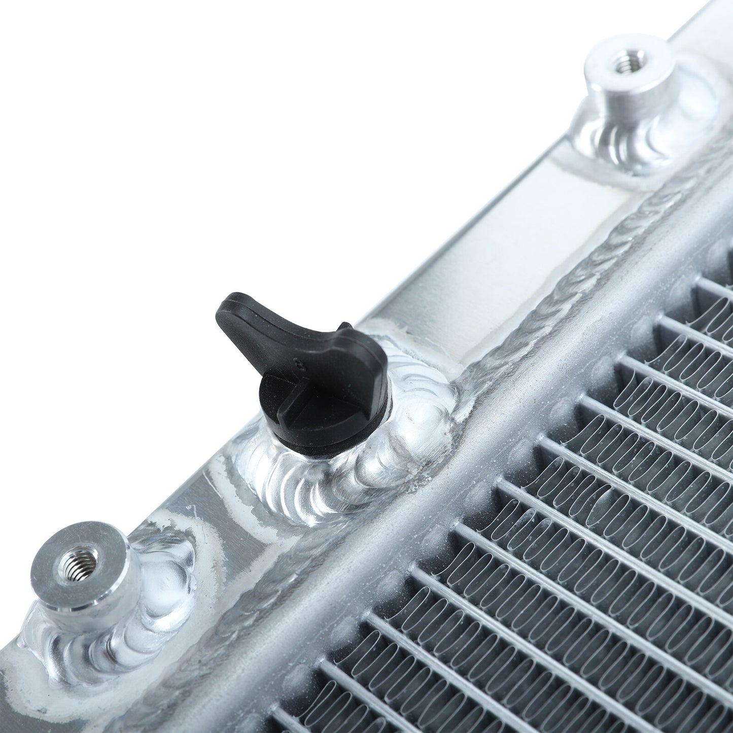 Aluminum 34Mm Radiator 2 Row for 1992-2000 Honda Civic Del Sol EG EK 32Mm In/Out