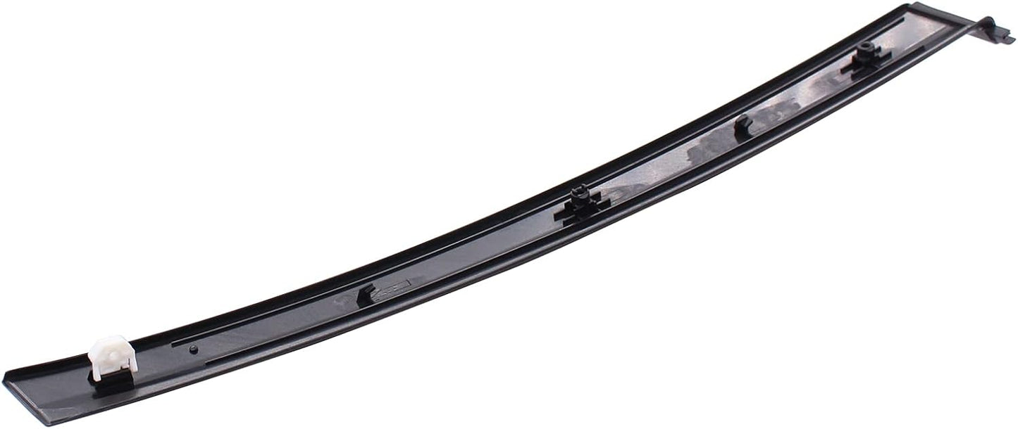 ApplianPar Gloss Black Driver and Passenger Side B Pillar Molding Trim Cover for Honda Civic 1992-1995