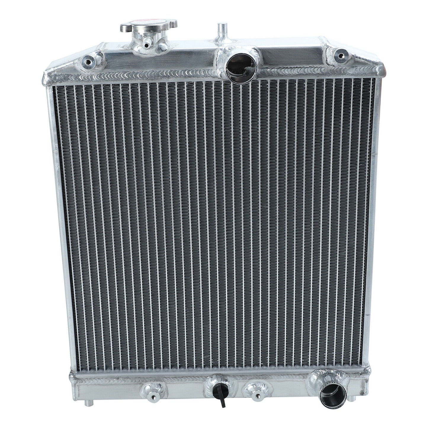 Aluminum 34Mm Radiator 2 Row for 1992-2000 Honda Civic Del Sol EG EK 32Mm In/Out