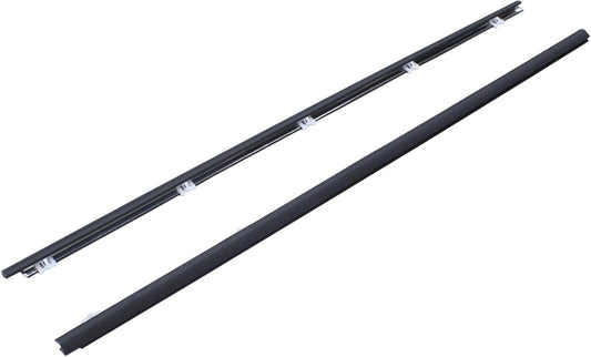 ApplianPar Door Window Belt Molding Outer Weatherstrip Seal for Honda Civic EG6 EG4 EG5 1992-1995 Left and Right Side