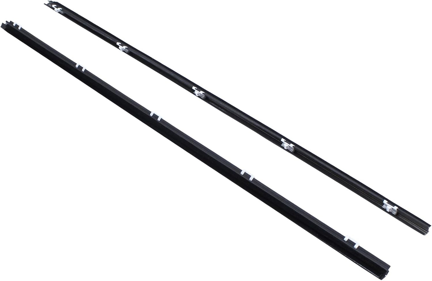ApplianPar Door Window Belt Molding Outer Weatherstrip Seal for Honda Civic EG6 EG4 EG5 1992-1995 Left and Right Side