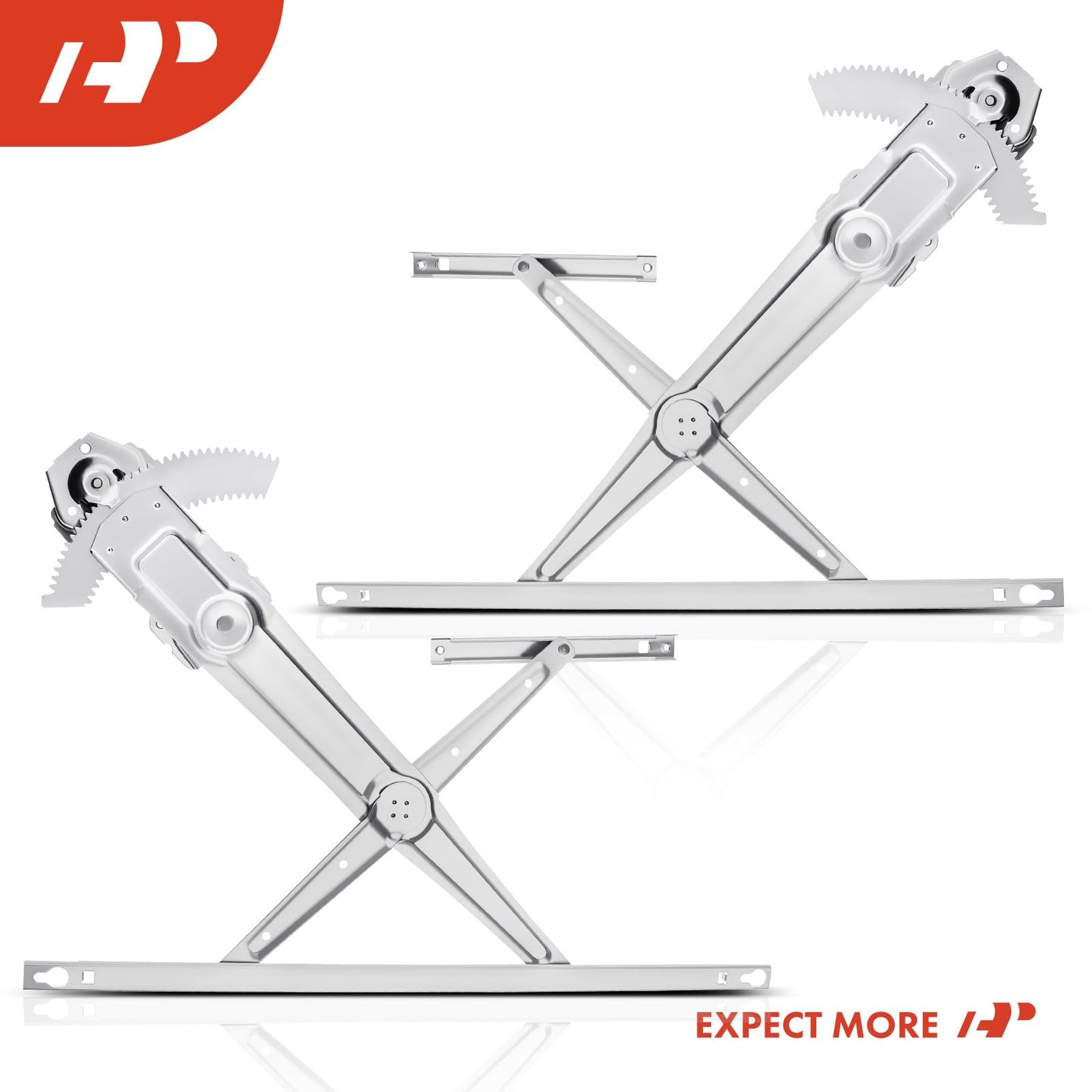 A-Premium Manual Window Regulator Without Motor Compatible with Honda Civic 1992-1995 Front Left Driver Side